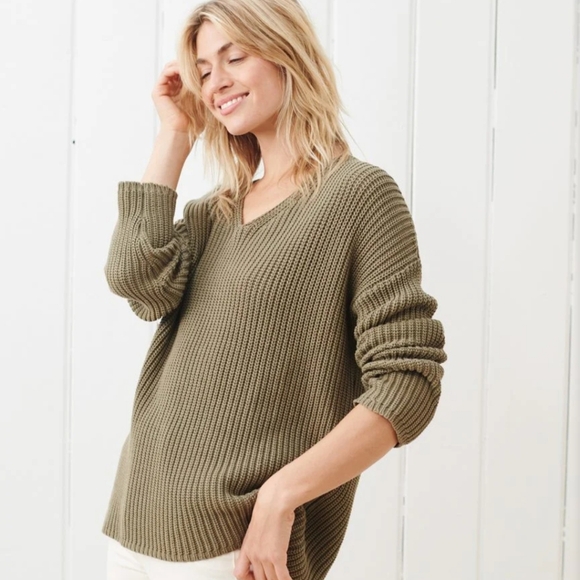 Jenni Kayne Sweaters - Jenni Kayne Cotton Cabin Sweater Size Small EEUC